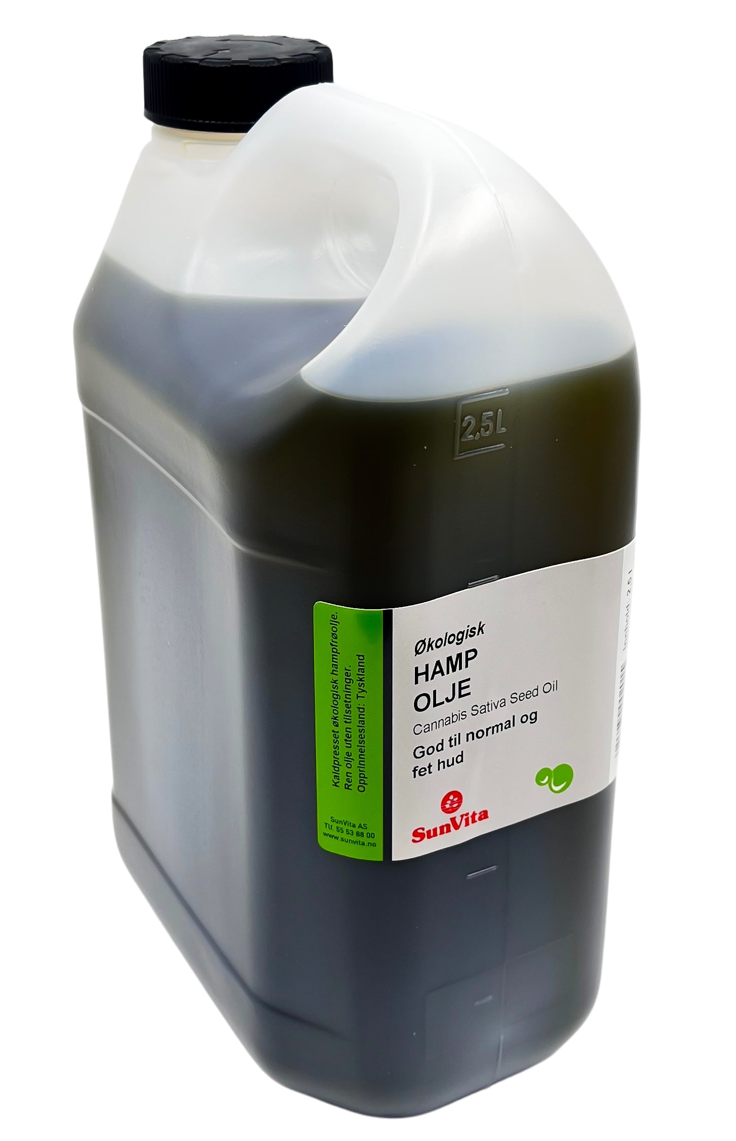 Hampolje økologisk kaldpresset