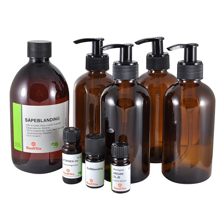 Håndsåpe/dusjsåpe startsett