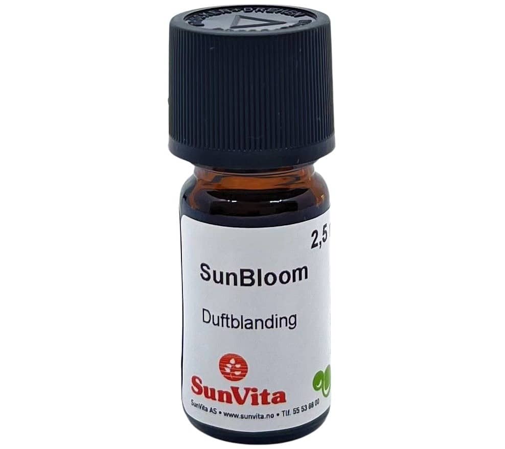 SunBloom duftblanding av rene eteriske oljer 5 ml