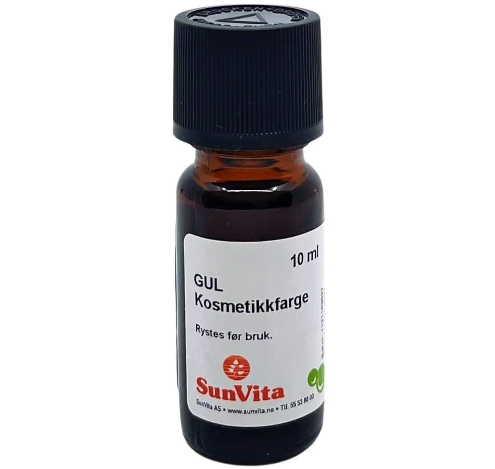 Såpefarge gul flytende