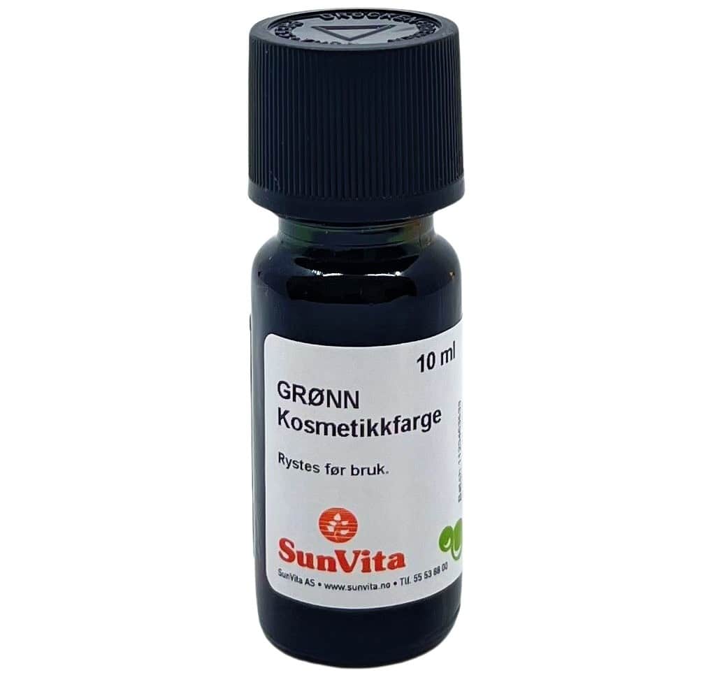 Såpefarge grønn flytende