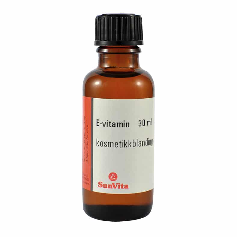 E-vitamin kosmetikkblanding