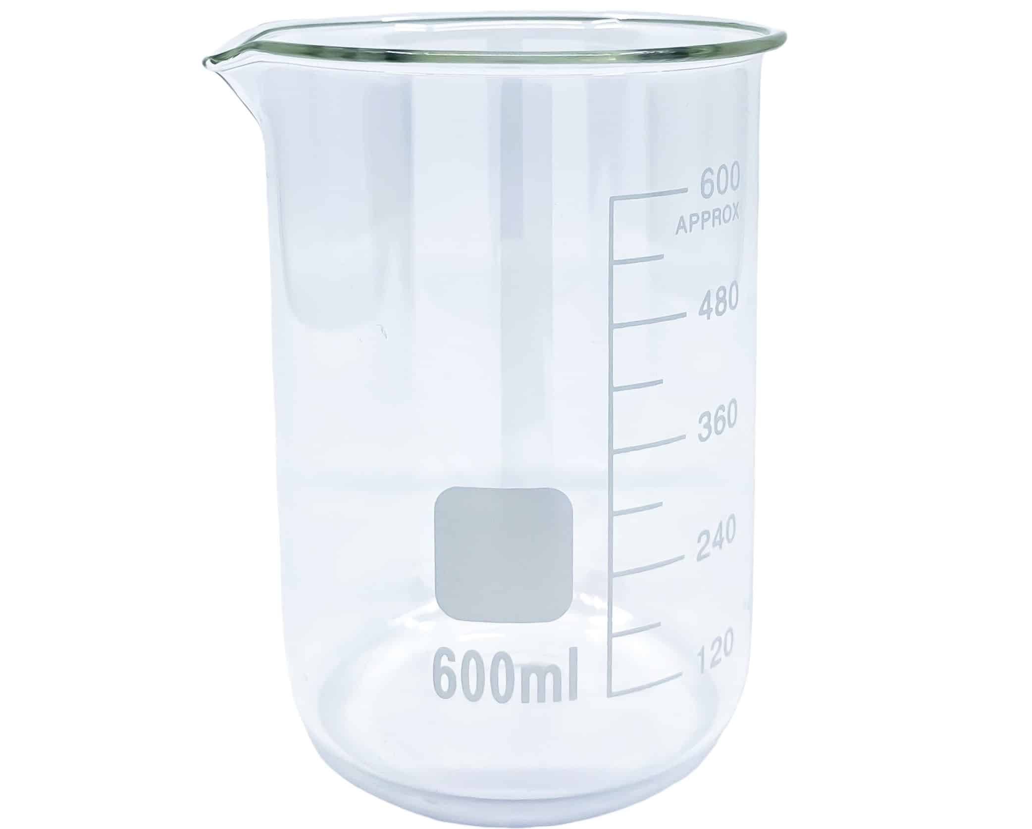 Målebeger 600 ml , ildfast