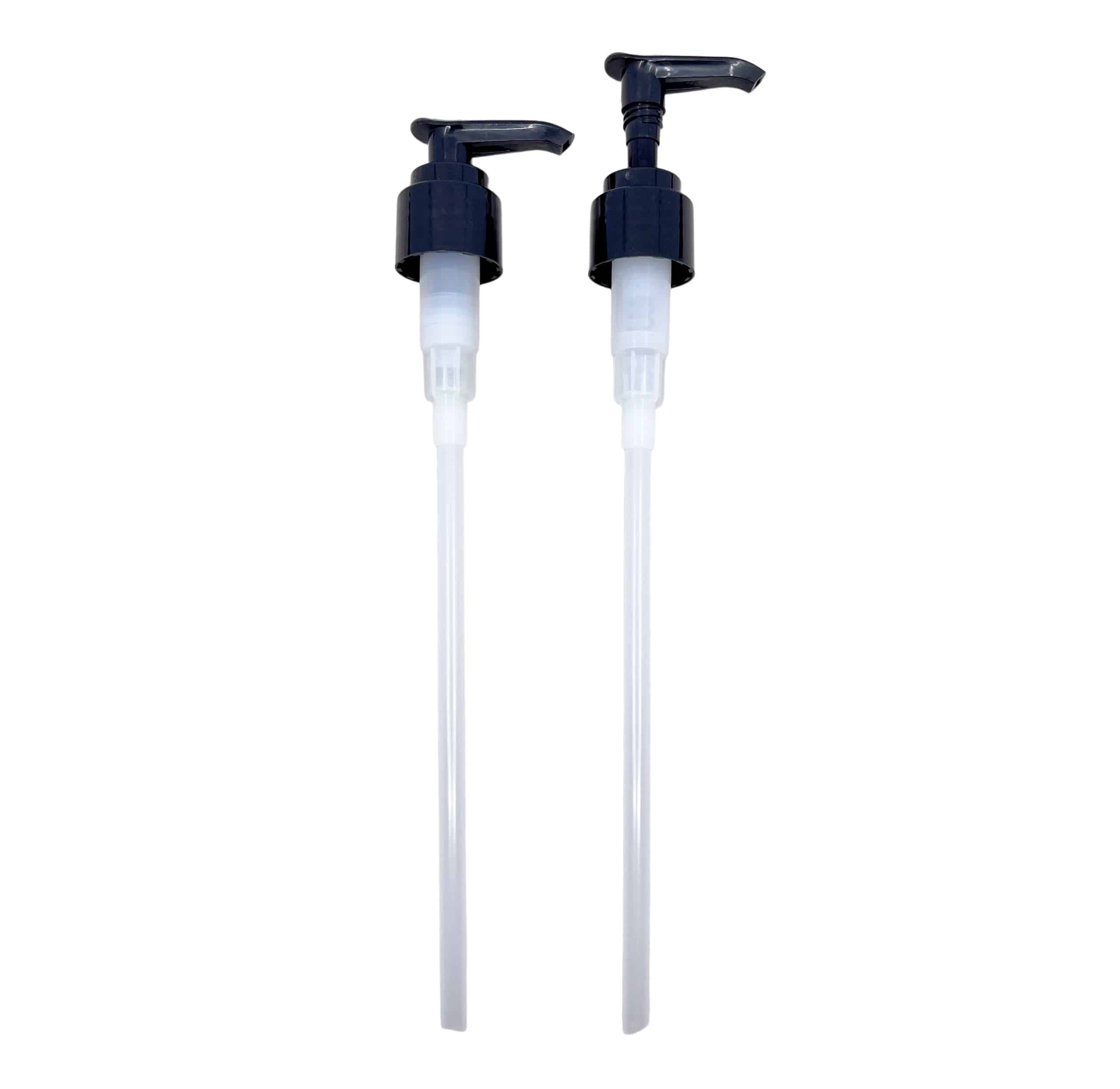 Pumpe svart 28 mm/410  hals 250/500/1000 ml