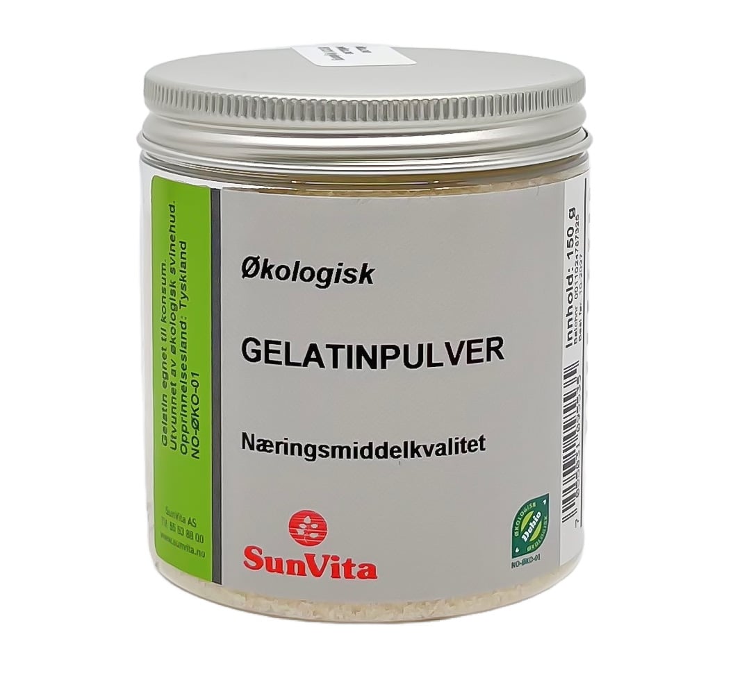 Gelatinpulver, DEBIO økologisk